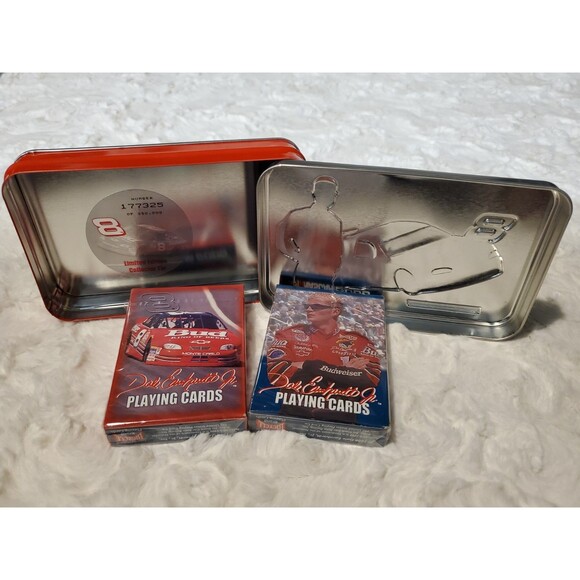 Dale Earnhardt Jr Playing Cards w/ Collector Tin - 0268 - Picture 3 of 7